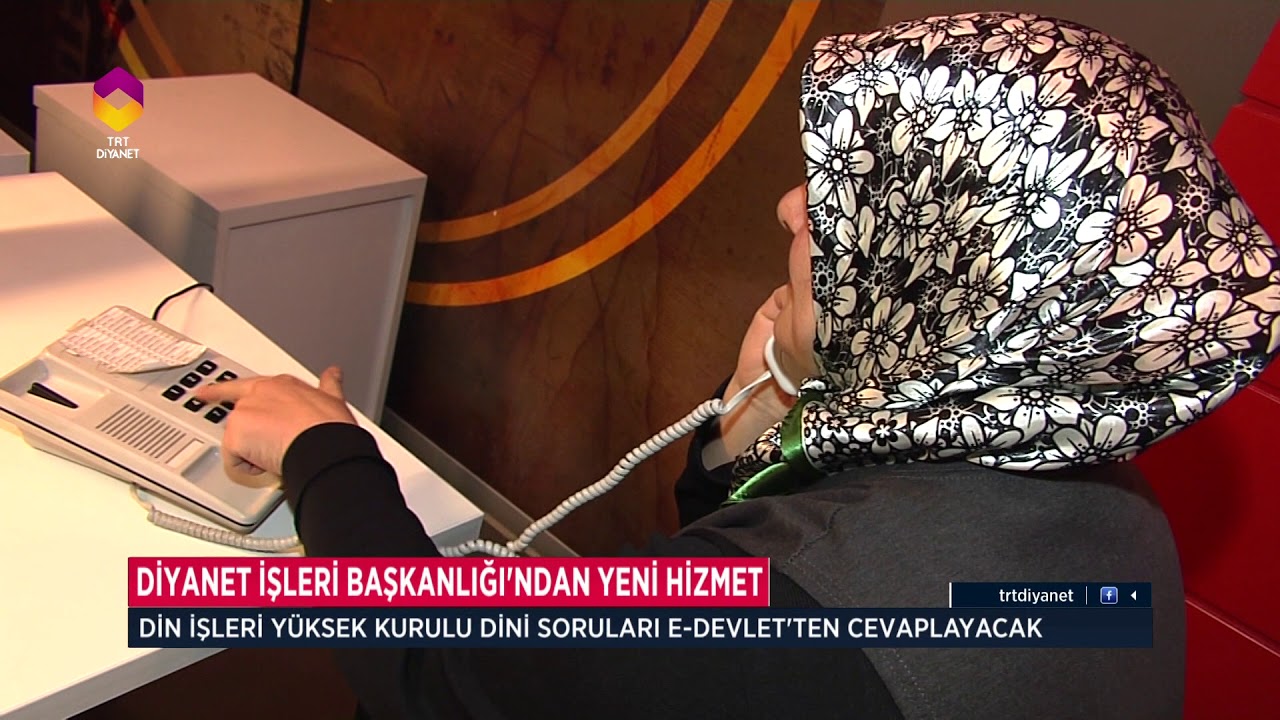 Diyanet İşleri Başkanlığı'ndan Yeni Hizmet