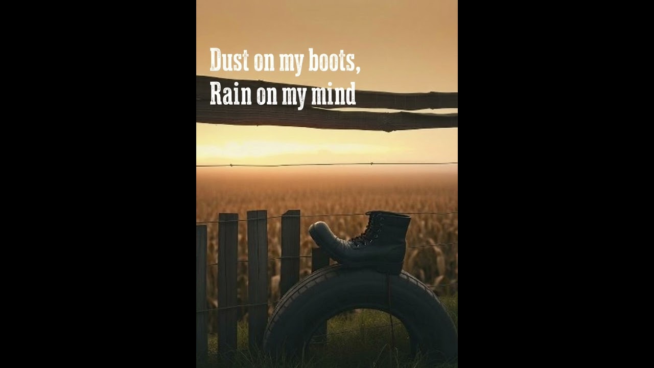 DUST ON MY BOOTS, RAIN ON MY MIND#ItsOkNotToBeOk#MentalHealthMatters#🍒cherrychillers🍒(TikTok Family)
