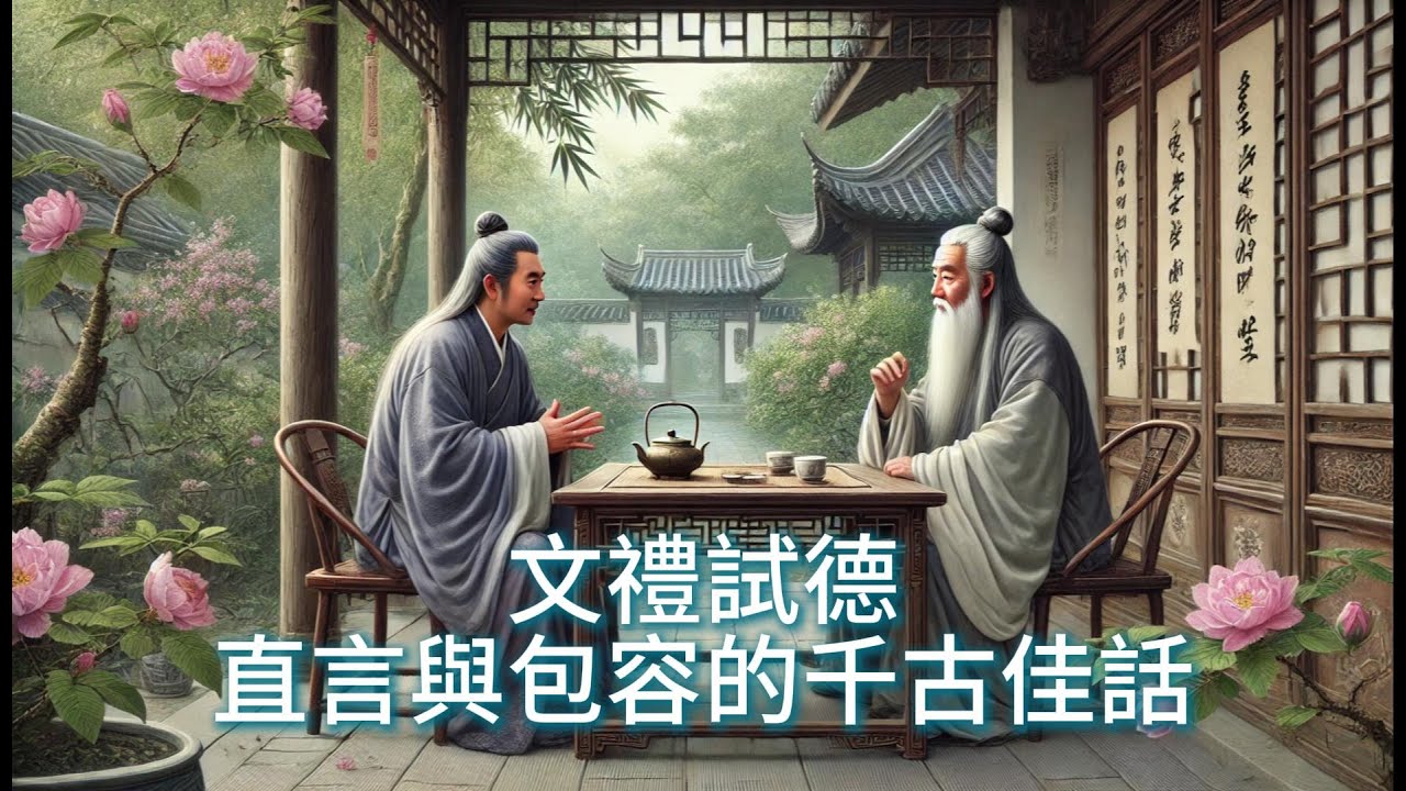 文禮試德：直言與包容的千古佳話 - 世說新語：古人智慧的幽默時光機