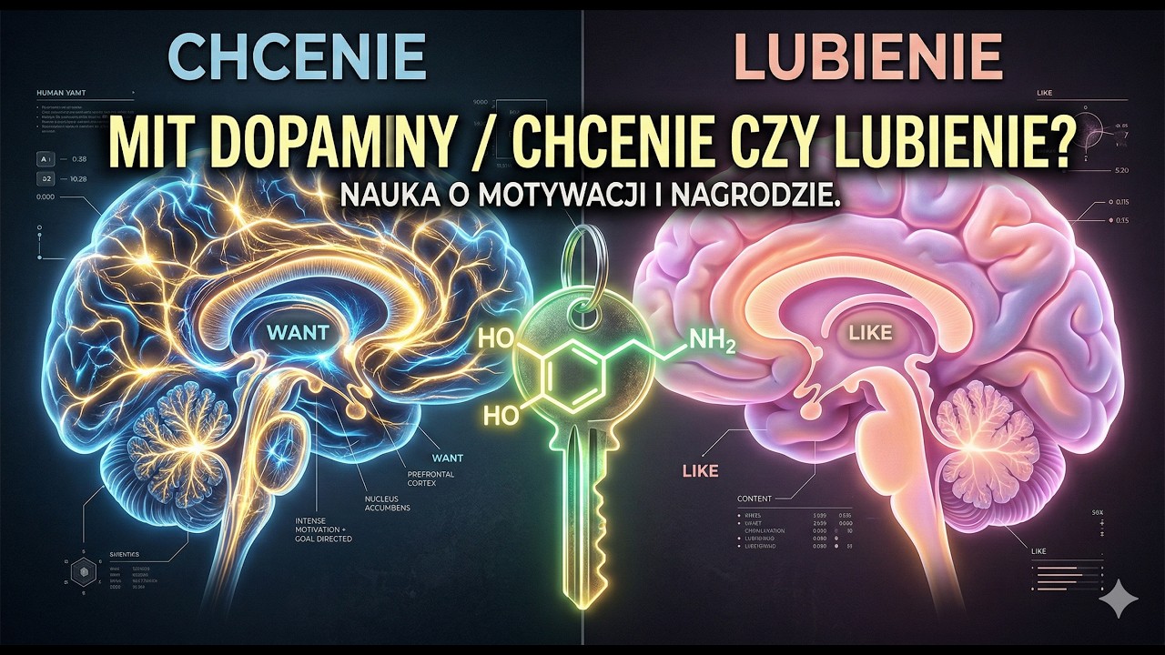Mit obalony! Dopamina wcale NIE daje Ci przyjemności 🧠
