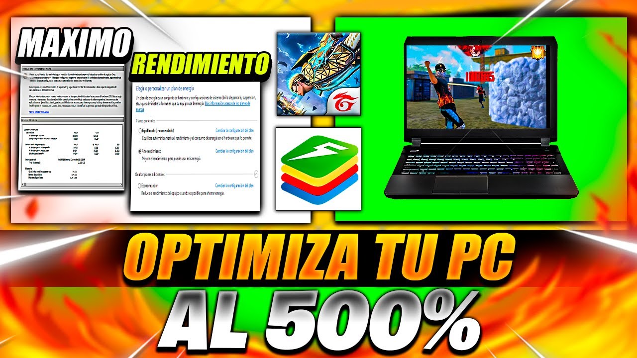 OPTIMIZA TU PC AL MAXIMO PARA TENER FPS ESTABLES AL JUGAR FREE FIRE ✅ AUMENTAR FPS EN FREE FIRE PC