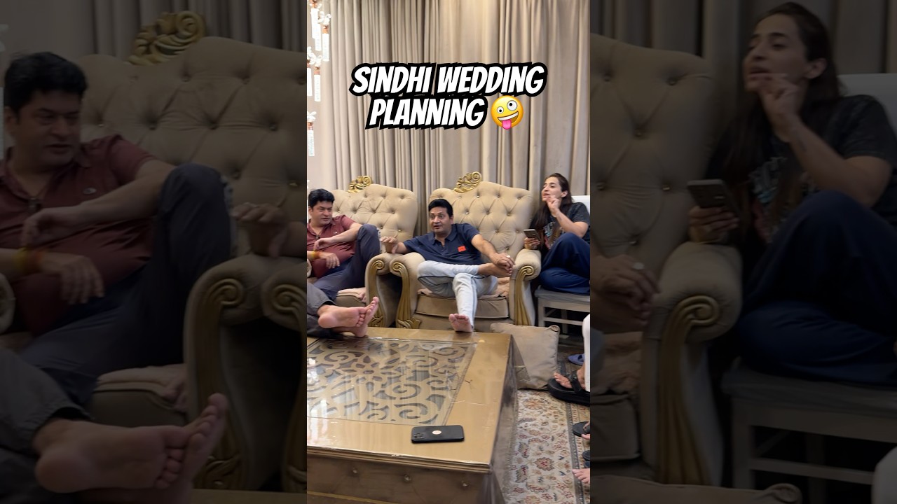 Sindhi wedding planning 🥳 #sindhi #dreamwedding #money #funny #comedy #trending #shorts