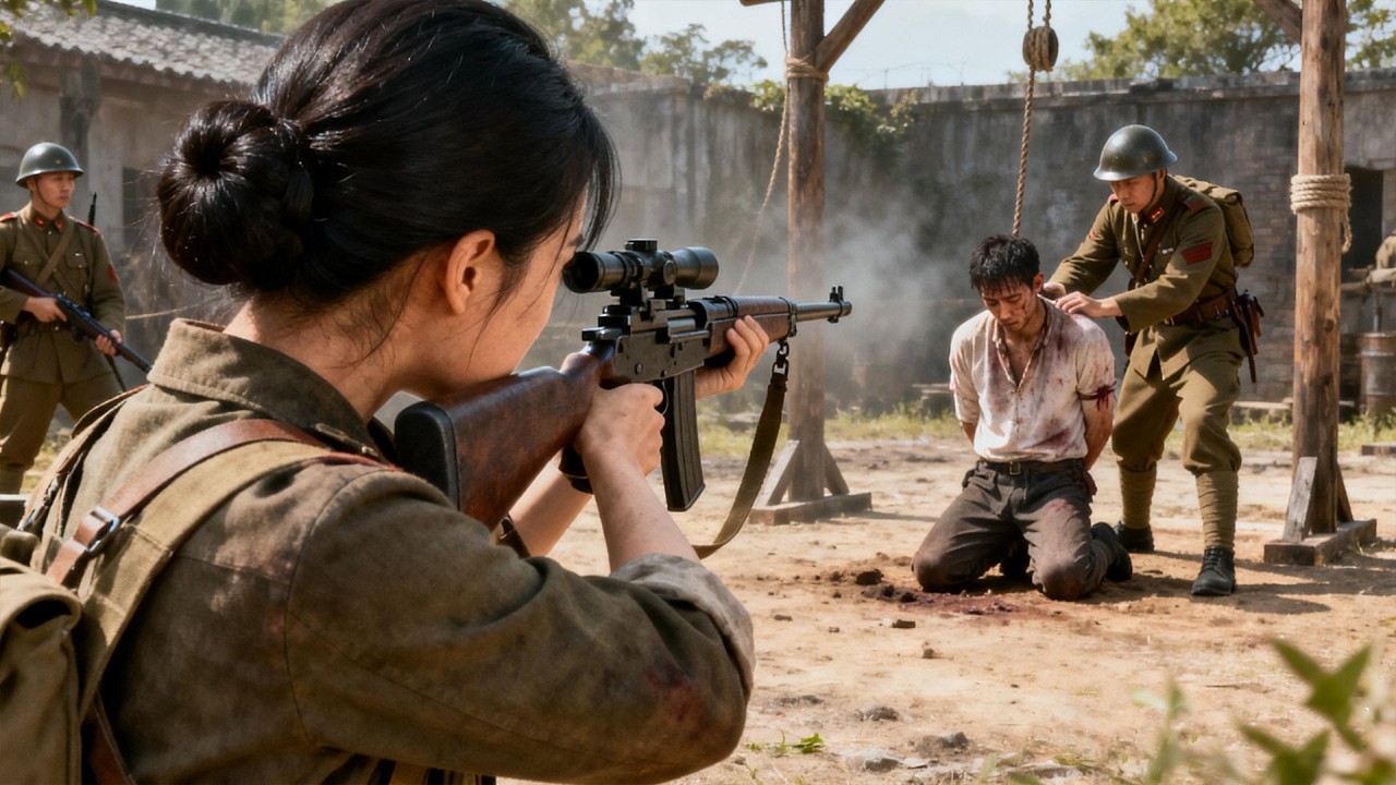 死囚即將行刑，竟遇美女狙擊手現身截殺，敵軍全軍覆沒！⚔️ 抗日 | 戰爭 | Kung Fu 