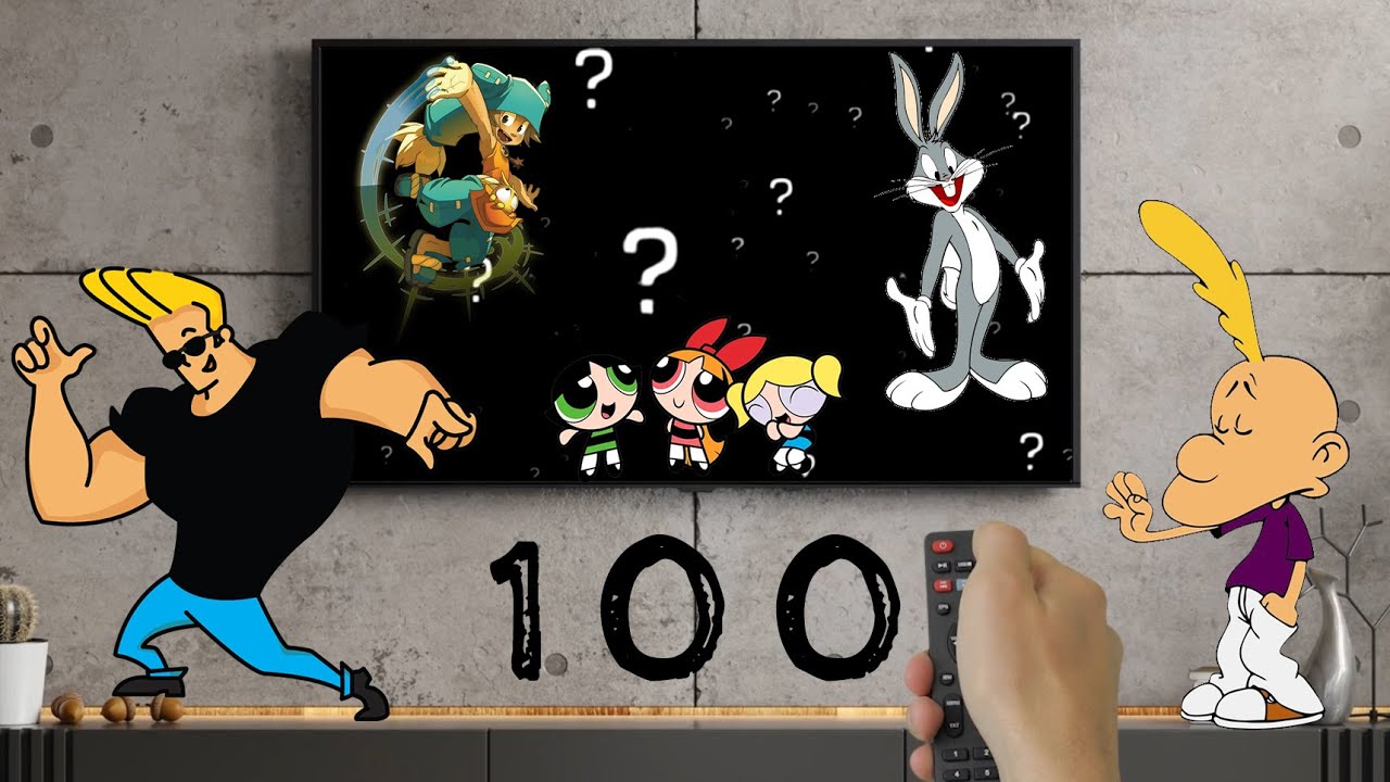 Blindtest 100 Dessins animés des Années 90 - 2000 !