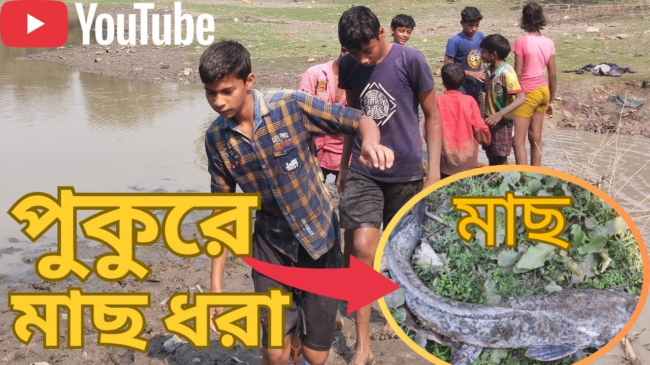 💥পুকুরে গাবান কোরে এত বড় মাছ...?Such A Big Fish In The Pond, Gabon Kore...? 🐟WOW😲 Full Video💥🙏