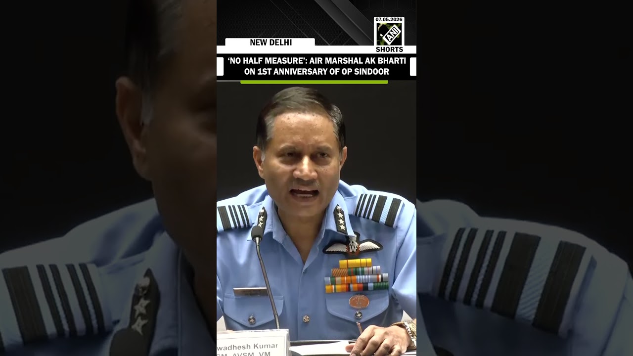 &lsquo;No half measure&hellip;&rsquo; Air Marshal AK Bharti on first anniversary of Operation Sindoor