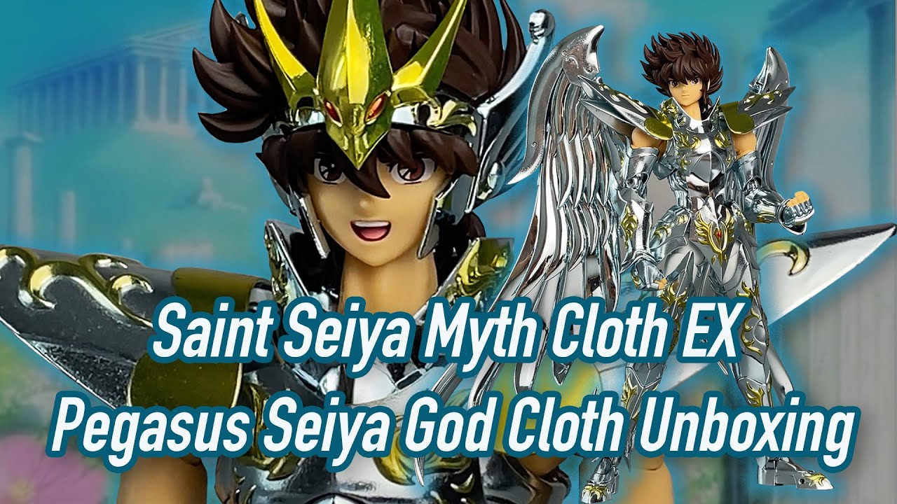 Bandai Saint Seiya Myth Cloth EX Pegasus Seiya God Cloth Unboxing!