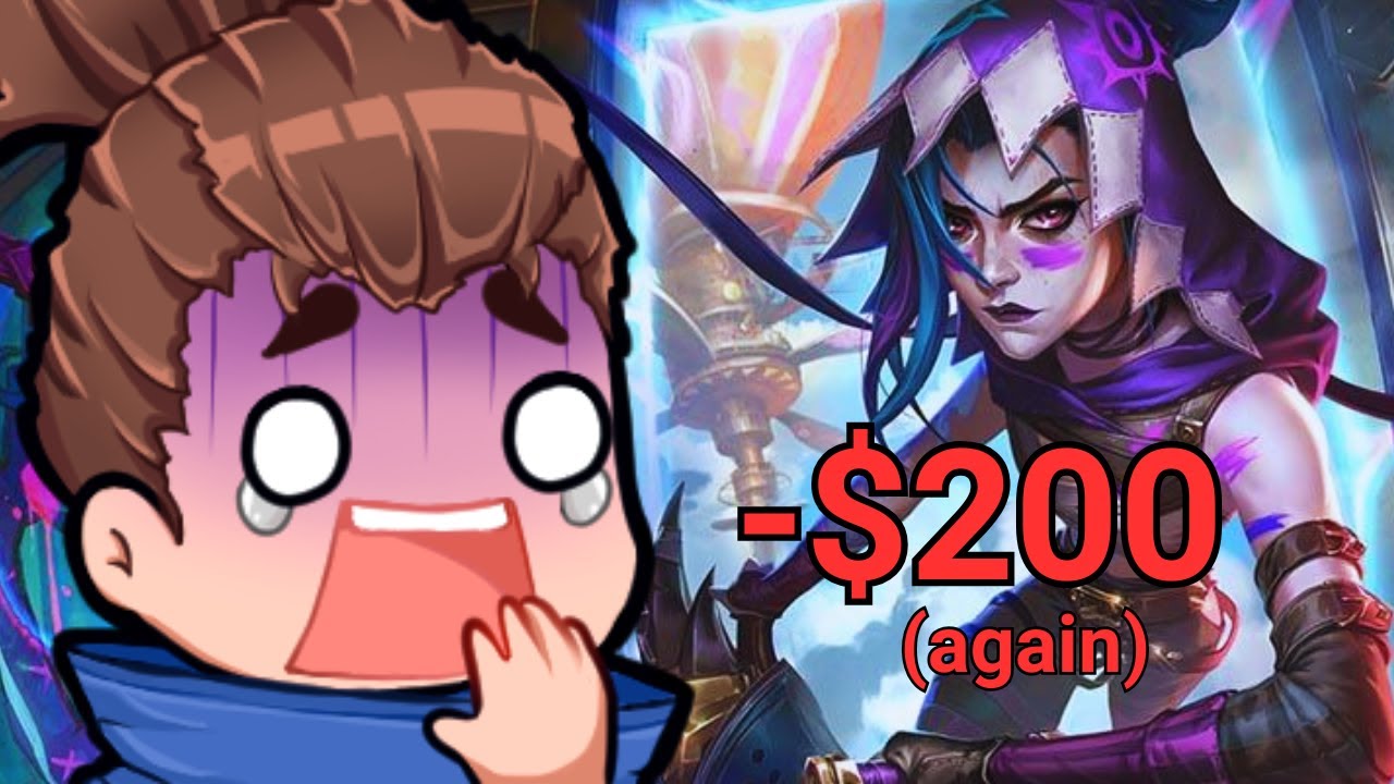riot took ANOTHER $200 from me.. (Arcane Fractured Jinx)