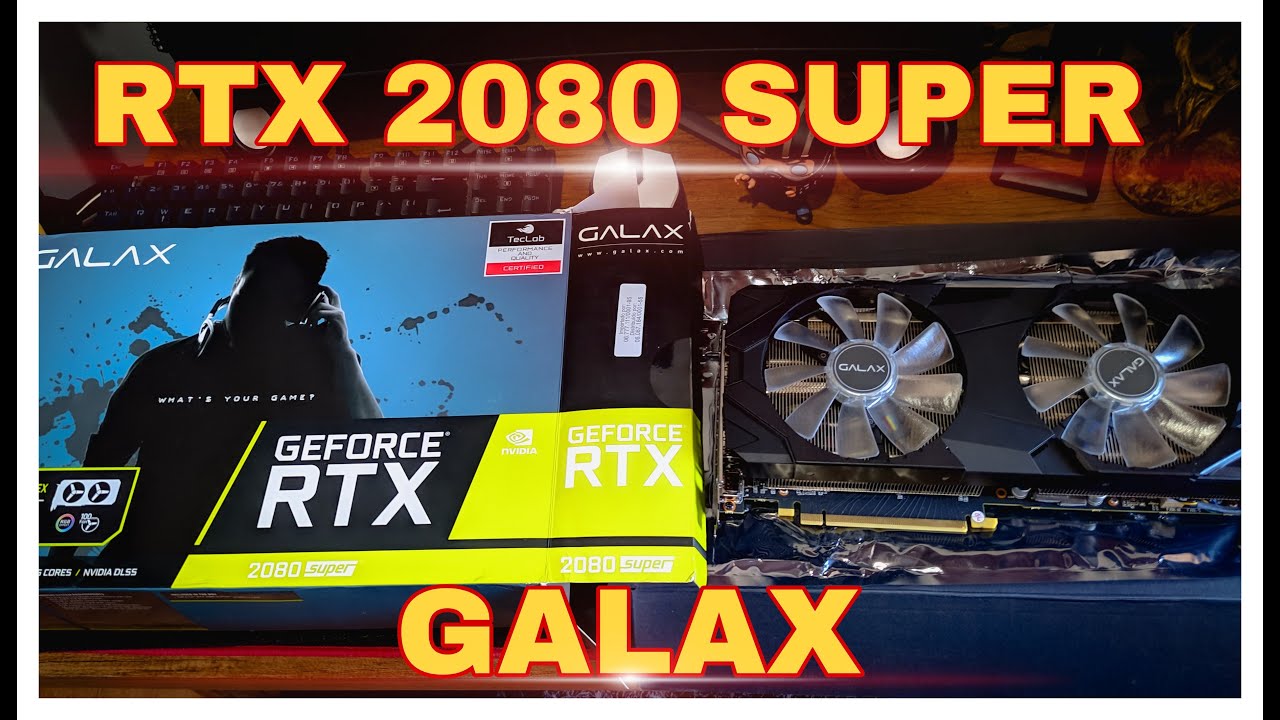 Unboxing/Dicas/App da Galax RTX 2080Super