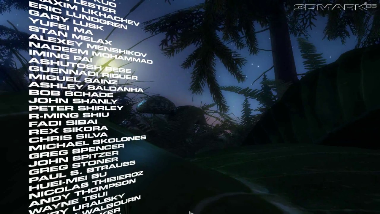 PC Demo : 3DMark 2006 - The End / Futuremark