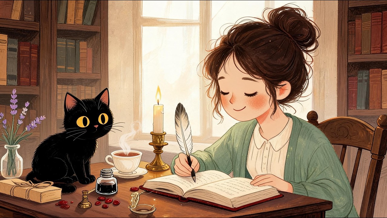 Quill, candle, calm. &mdash; Vintage Vocal Jazz for Slow Writing & Candlelit Hours