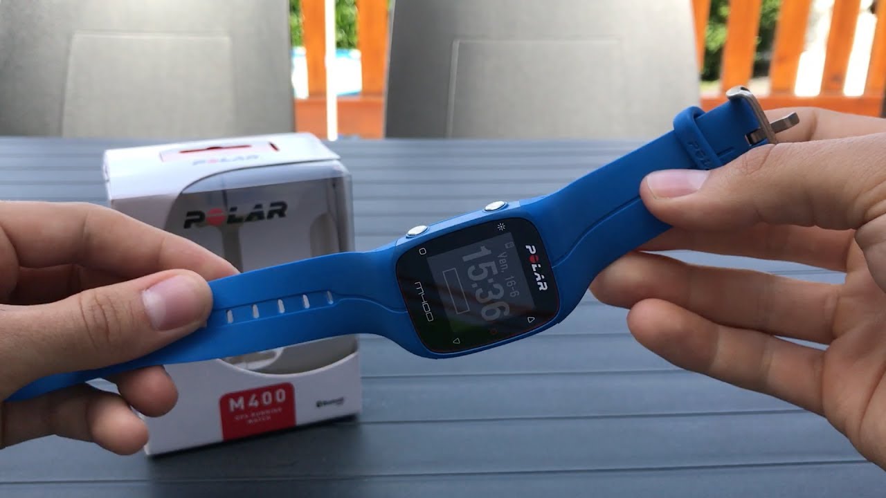 MONTRE GPS POLAR M400 - PRÉSENTATION