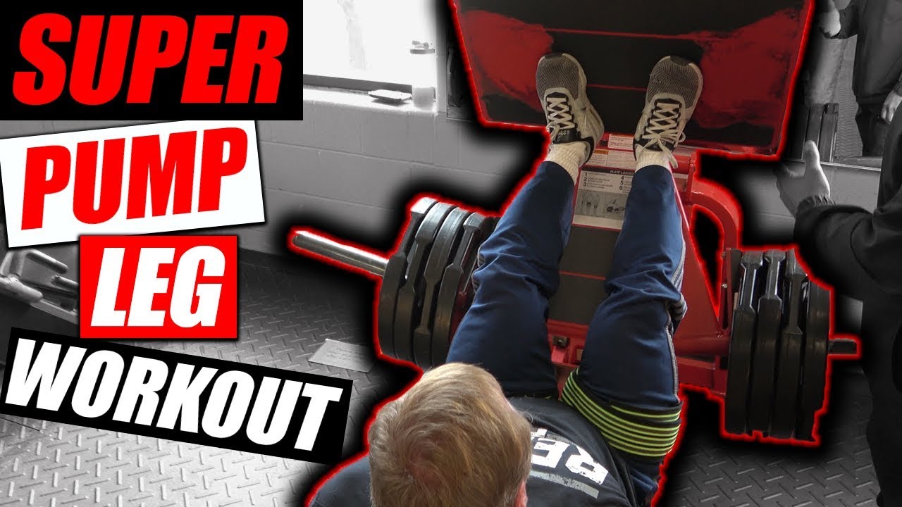 Massive Quad Pump Workout | Blood Flow Restriction Workout
