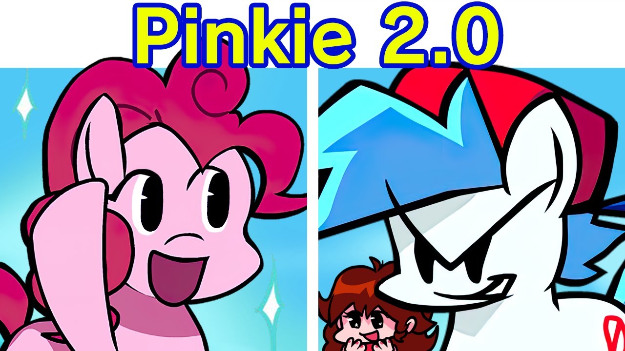 Friday Night Funkin' VS Pinkie Pie 2.0 FULL WEEK | My Little Pony Friendship Is Magic (FNF Mod HD)