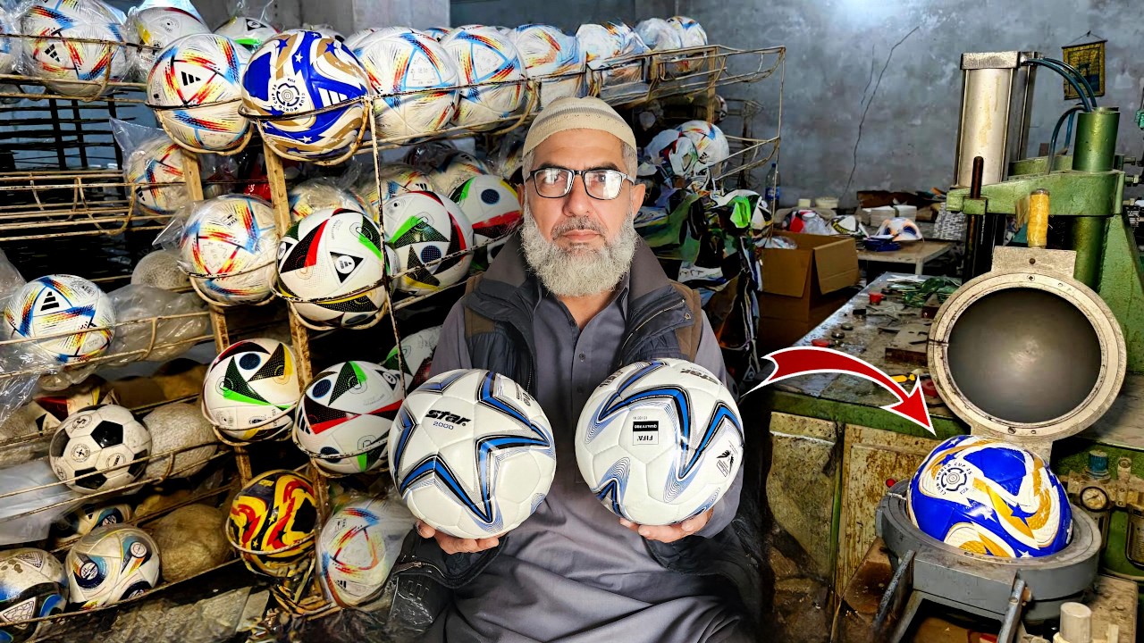 How Footballs Are Made in Pakistan | Complete Factory Process