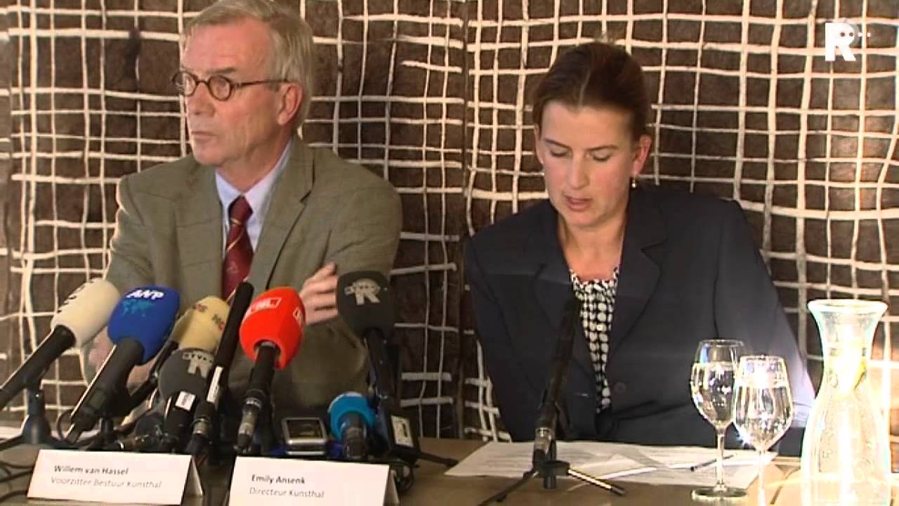 Persconferentie van de Kunsthal om 17:00 uur dinsdagmiddag