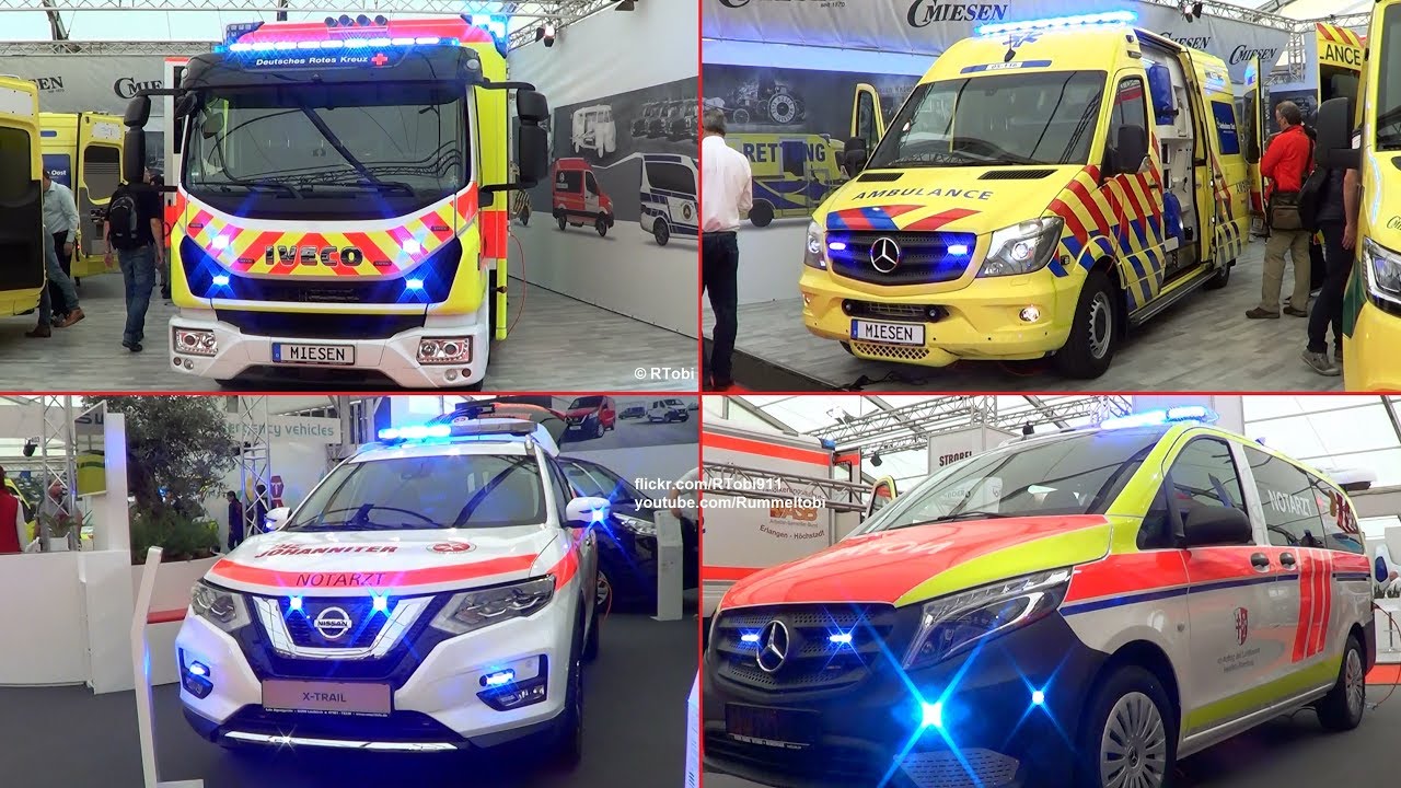 RETTmobil 2018 expo - Emergency vehicle impressions & overview (mostly EMS) - Fulda, Germany