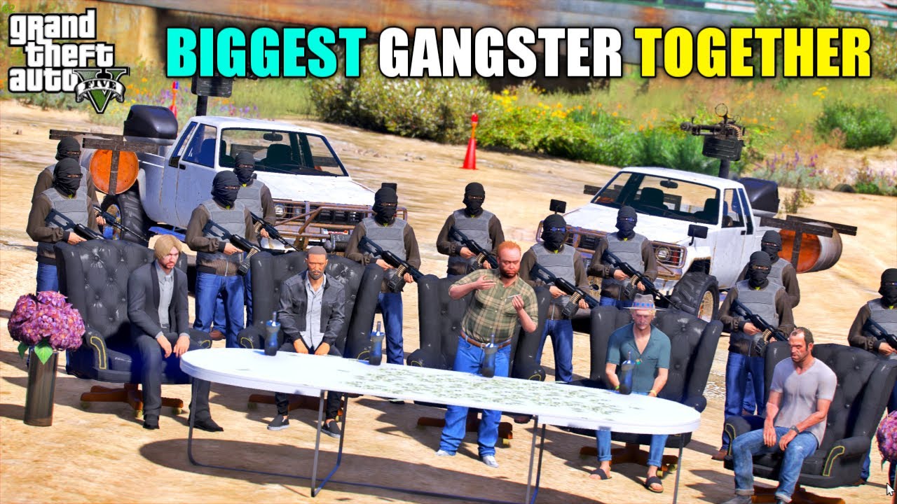GTA 5 : MICHAEL'S BIGGEST VILLIANS IN LOS SANTOS || BB GAMING