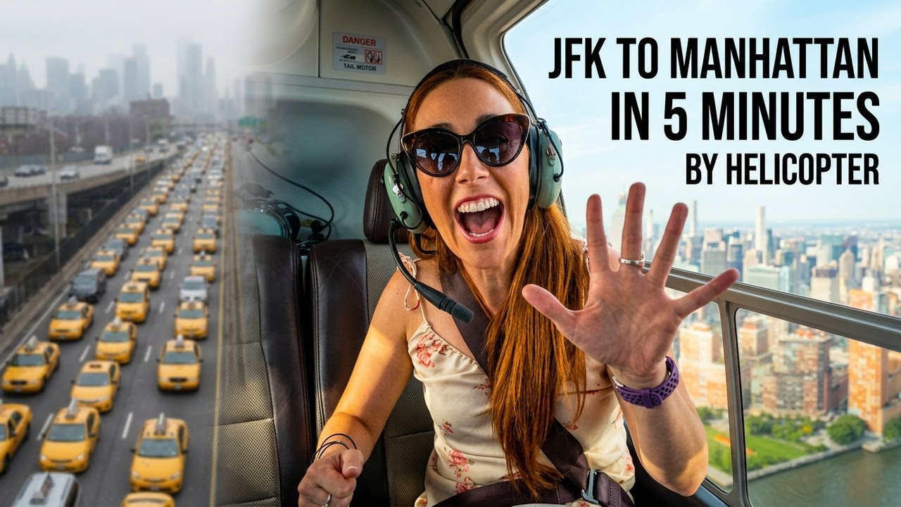 BLADE Helicopter New York: JFK to Manhattan in 5 minutes!