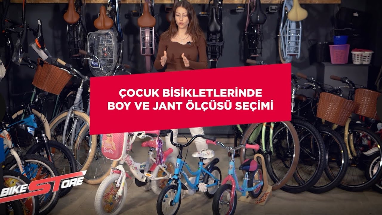 Çocuk Bisikletlerinde Boy ve Jant Ölçüsü Seçimi