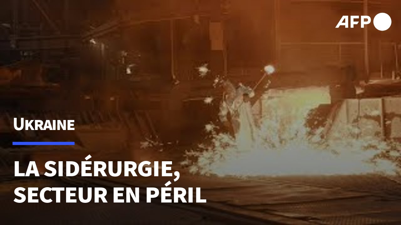 Ukraine: pr&egrave;s du front, l'industrie sid&eacute;rurgique lutte pour survivre | AFP