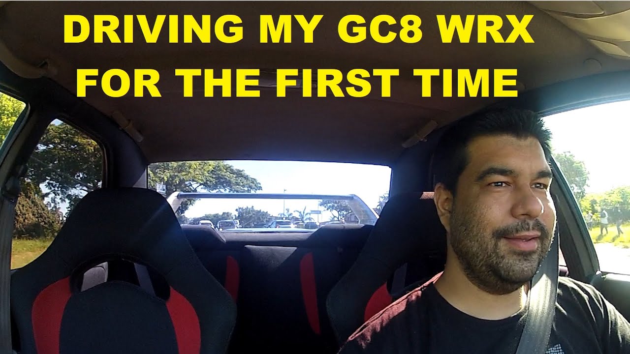 Driving my Subaru GC8 WRX for the first time