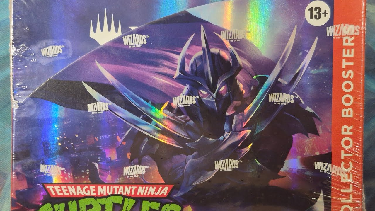 TMNT MTG Collector box opening 
