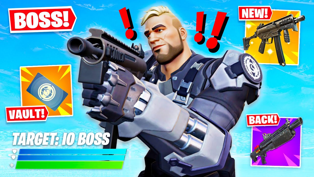 *NEW* GROTTO BOSS, VAULT and MYTHIC SMG! (Best Update Ever)