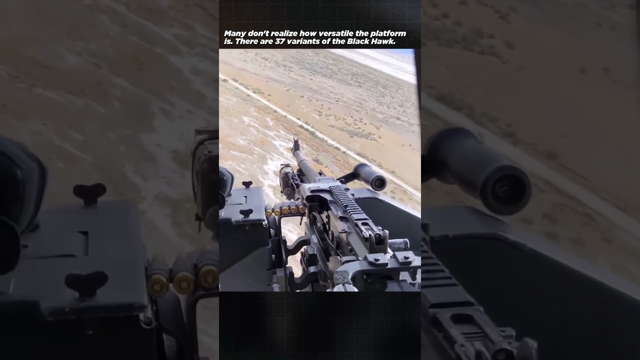 Firing Hoisted MG From 