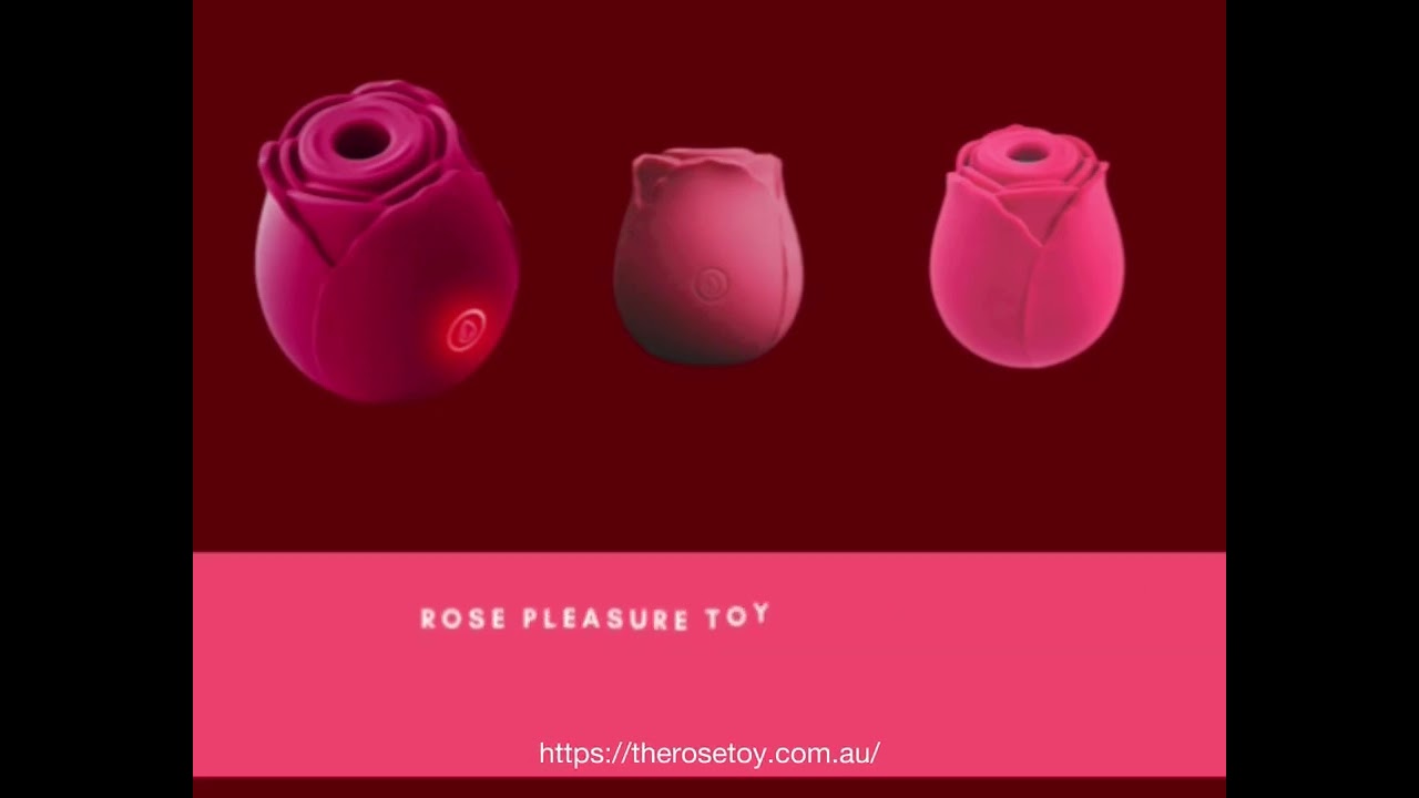 Rose Pleasure Toy Australia &ndash; Premium Air Pulse & Vibrating Stimulator