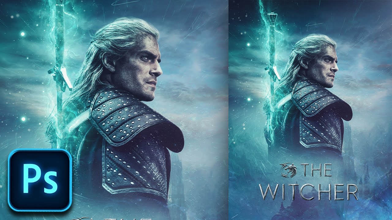 The Witcher Photoshop Tutorial | Speed Art Photo Manipulation