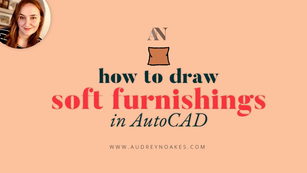 How to draw soft furnishings in AutoCAD