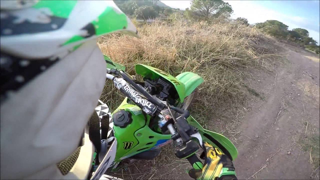 Motocross - Terrain des Arcs - 125 KDX -
