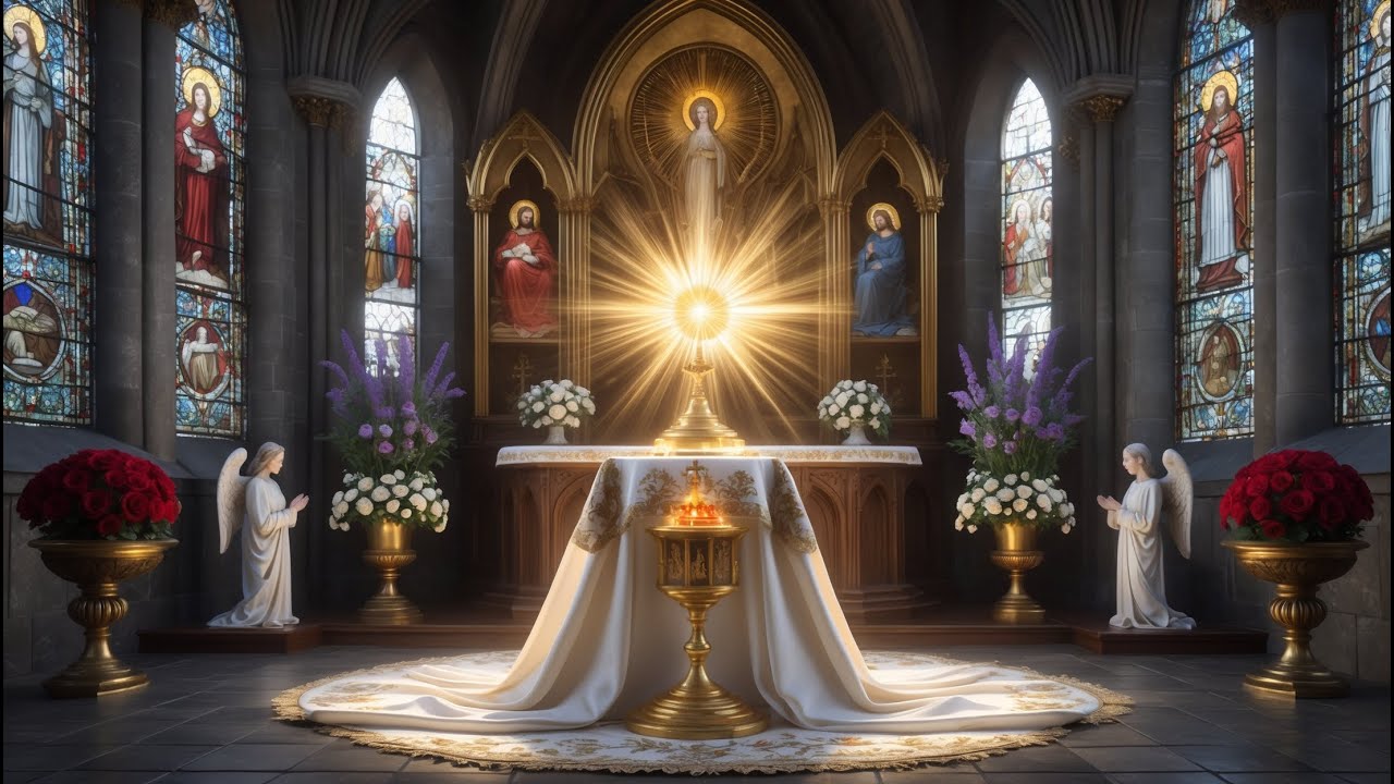 Holy Spirit Night Prayer | Gregorian Chants for Divine Presence & Peaceful Rest