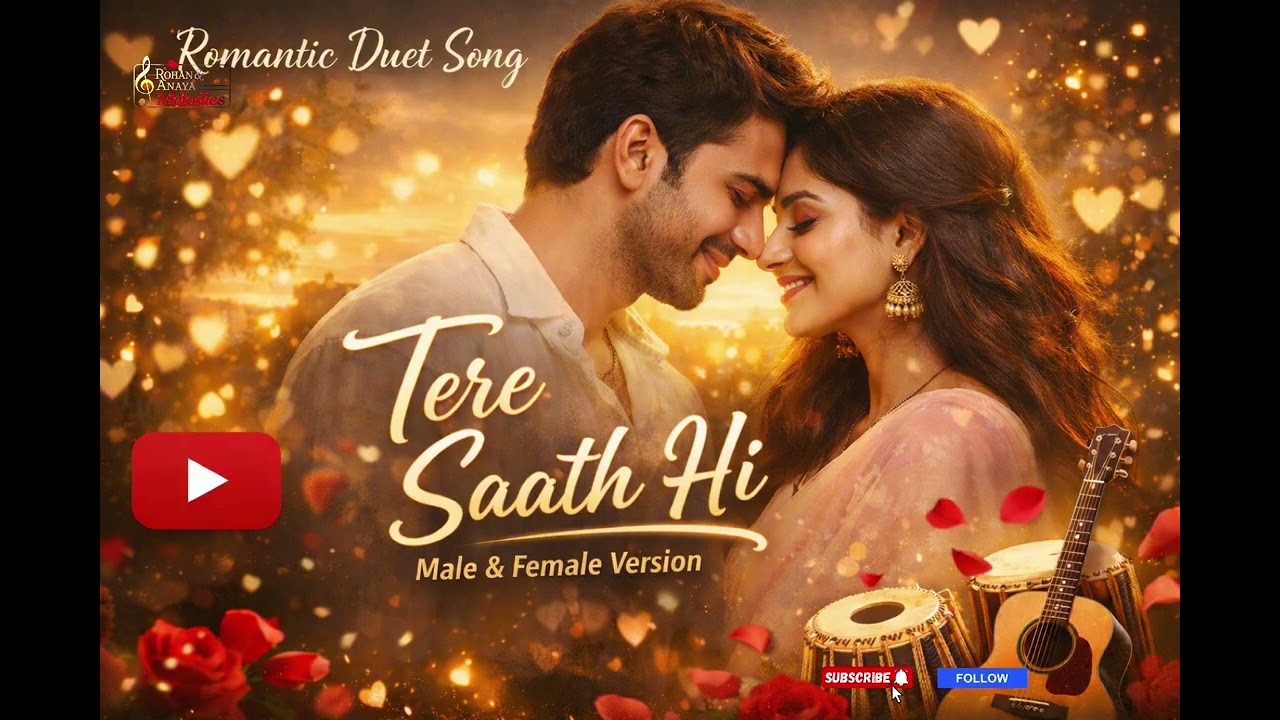 Tera Saath Hi - New Romantic Hindi Song | Indian Love Music