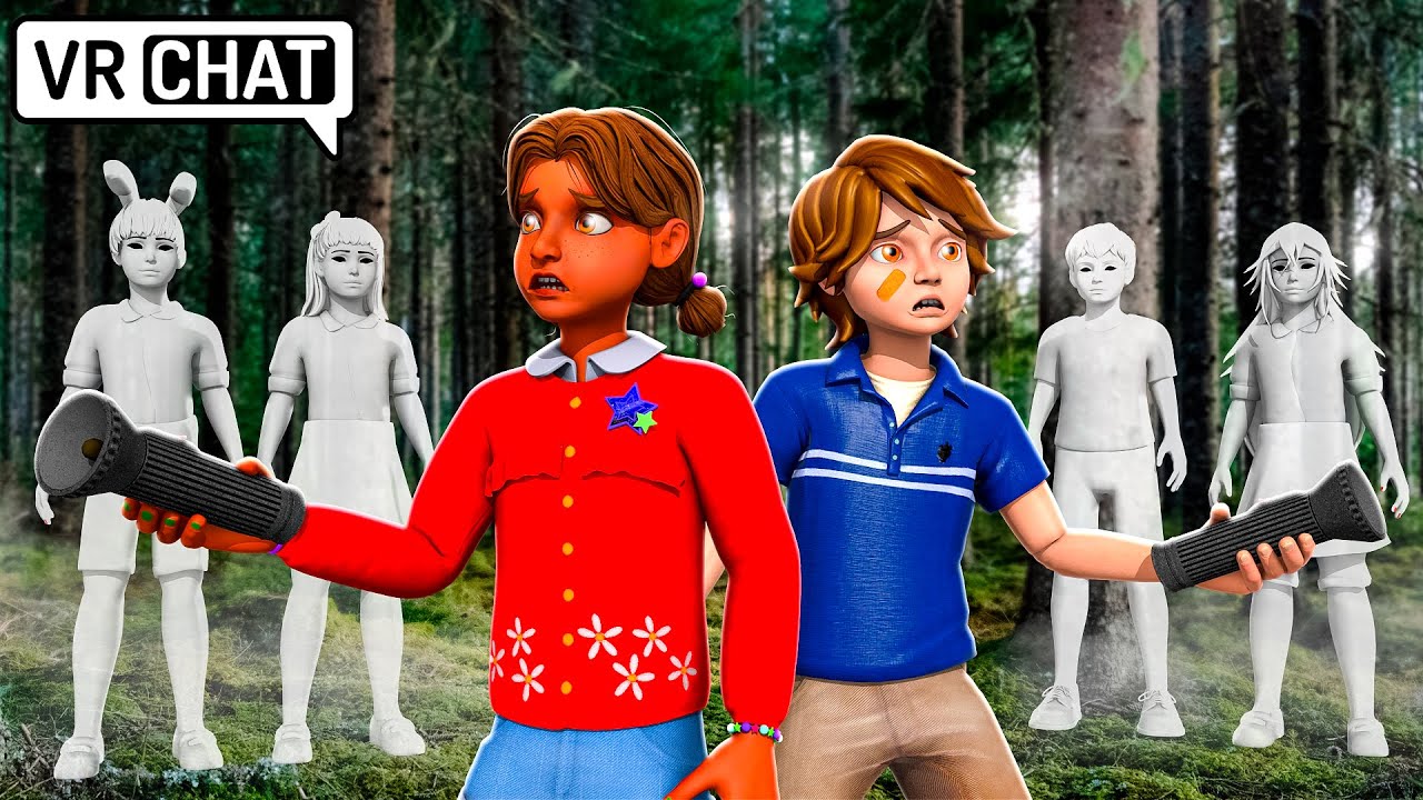 Cassie and Gregory HAUNTED BY FNAF CHILDREN in VRCHAT