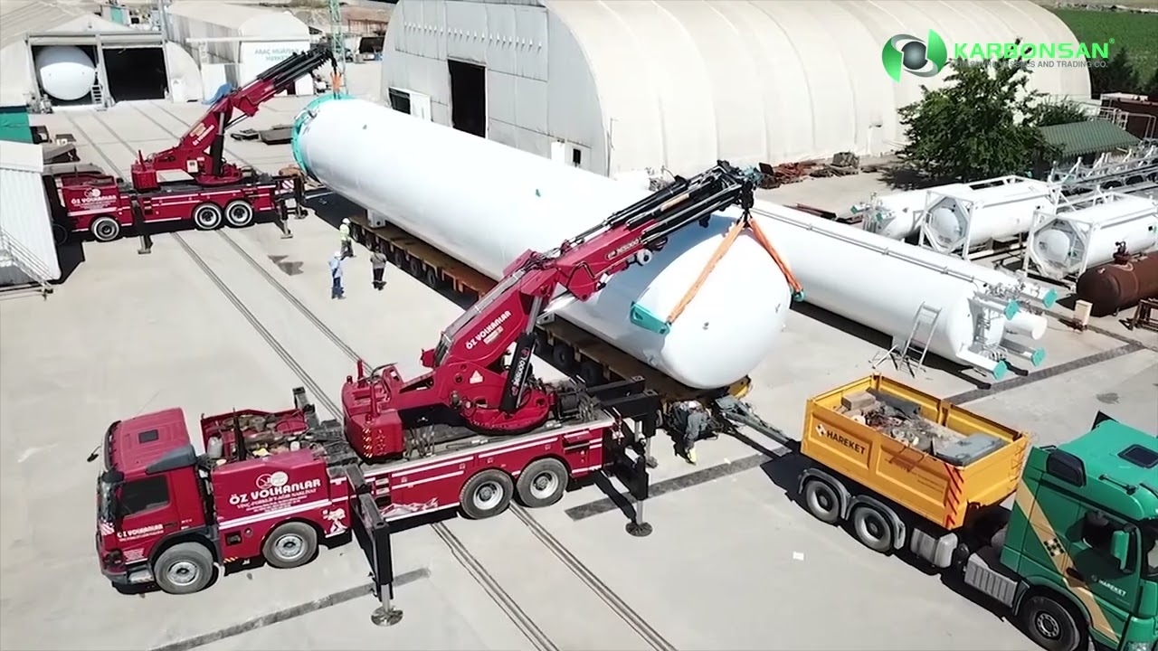 Karbonsan | 315 m3 LCo2 Storage Tank | Industrial Loading & DeliverySon
