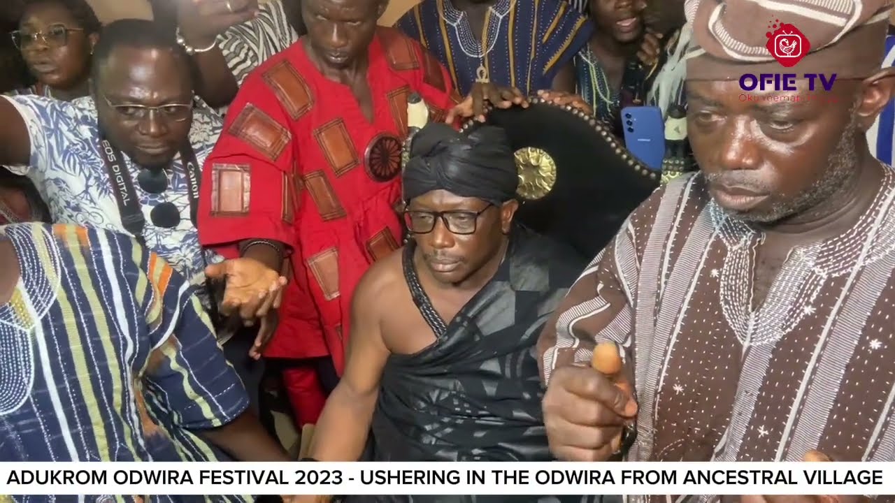 Adukrom Odwira Festival 2023 - ushering in the Odwira from the ancestral village