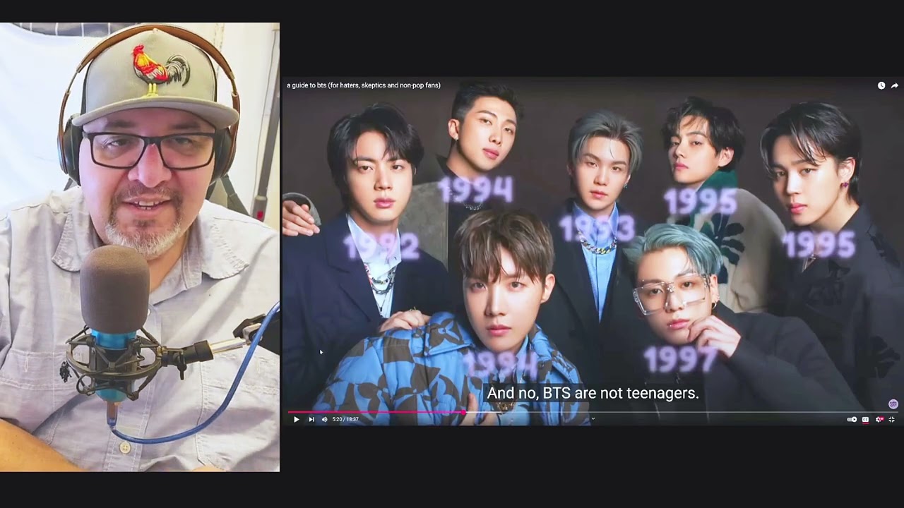 FIRST WATCH   A guide to BTS for haters, skeptics and non pop fans -  Old Ears New Beats Reactions