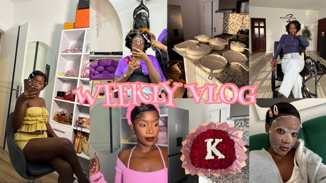 WEEKLY VLOG: Bought cast iron pots, bob wig era, ushering in my bday month, solo date, NBO living💕