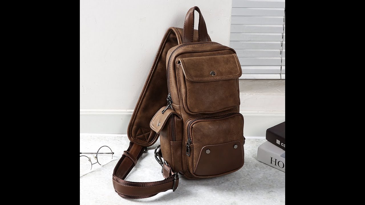 Túi Đeo Chéo Nam Cao Cấp E9852 Túi Đeo Chéo Cho Nam Bằng Da Cao Cấp Giá Rẻ