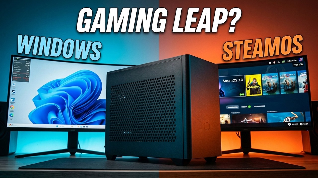 Превращаю годовалую сборку в уровень SteamOS! Мой кастомный Steam Machine + Windows против SteamOS