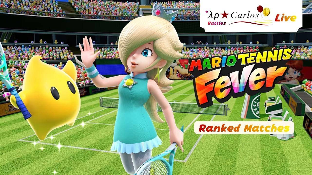 Mario Tennis Fever Online Ranked Matches Live (February 14, 2026)
