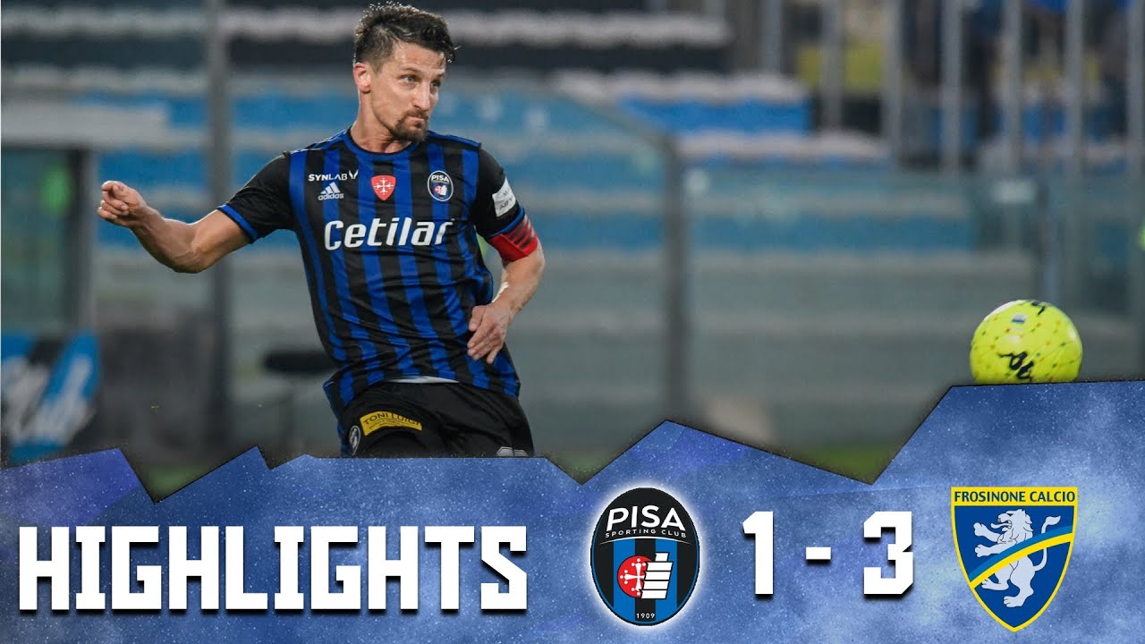 PISA 1 - 3 FROSINONE | PRIMA SCONFITTA STAGIONALE IN CASA | HIGHLIGHTS