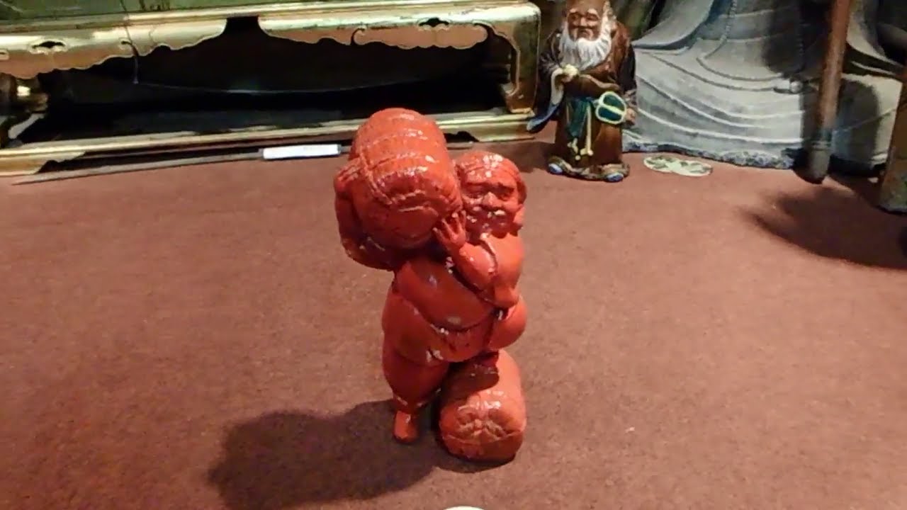 Daikokuten Iron Sculpture