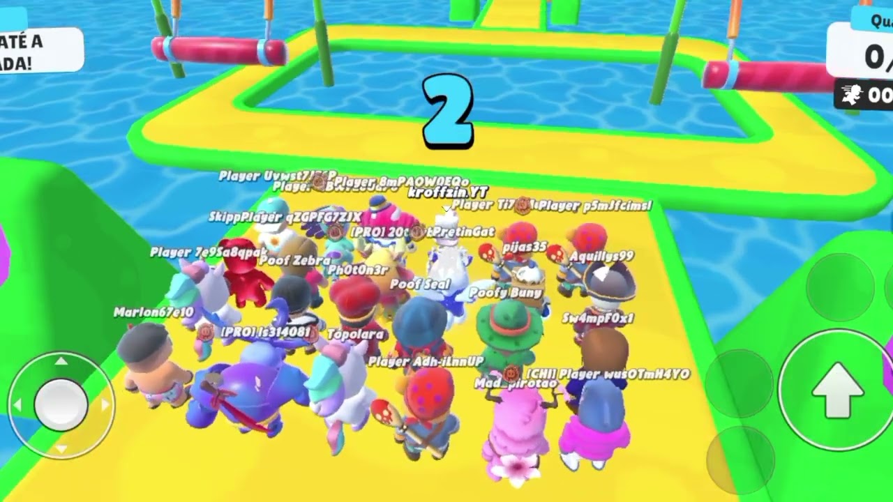 O JOGO MAS DIVERTIDO, JOGANDO STUMBLE GUYS 