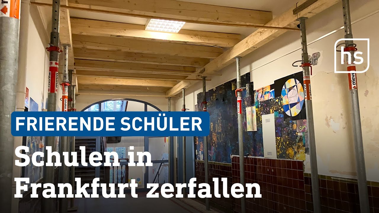 Zu wenige und marode: Frankfurt müsste 2,5 Milliarden Euro für Schulen ausgeben | hessenschau