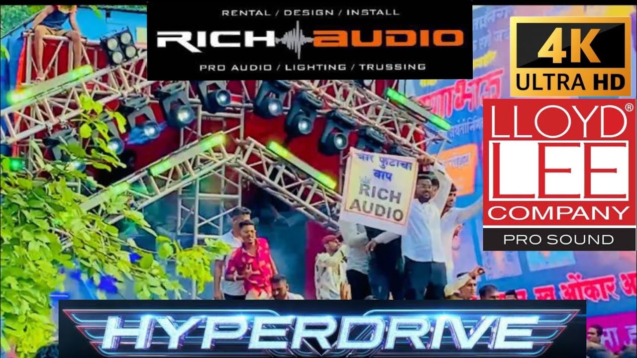 Annabhau sathe Jayanti 2022 👑Rich Audio🔊 Hyperdrive at Padmavati #SaidattPratishthan #llyodlee