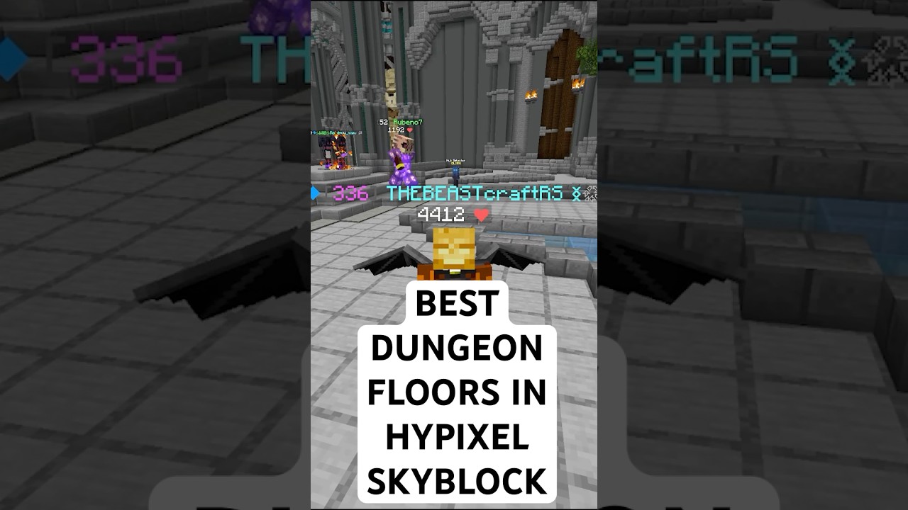 Top 3 BEST Dungeon Floors In Hypixel Skyblock!
