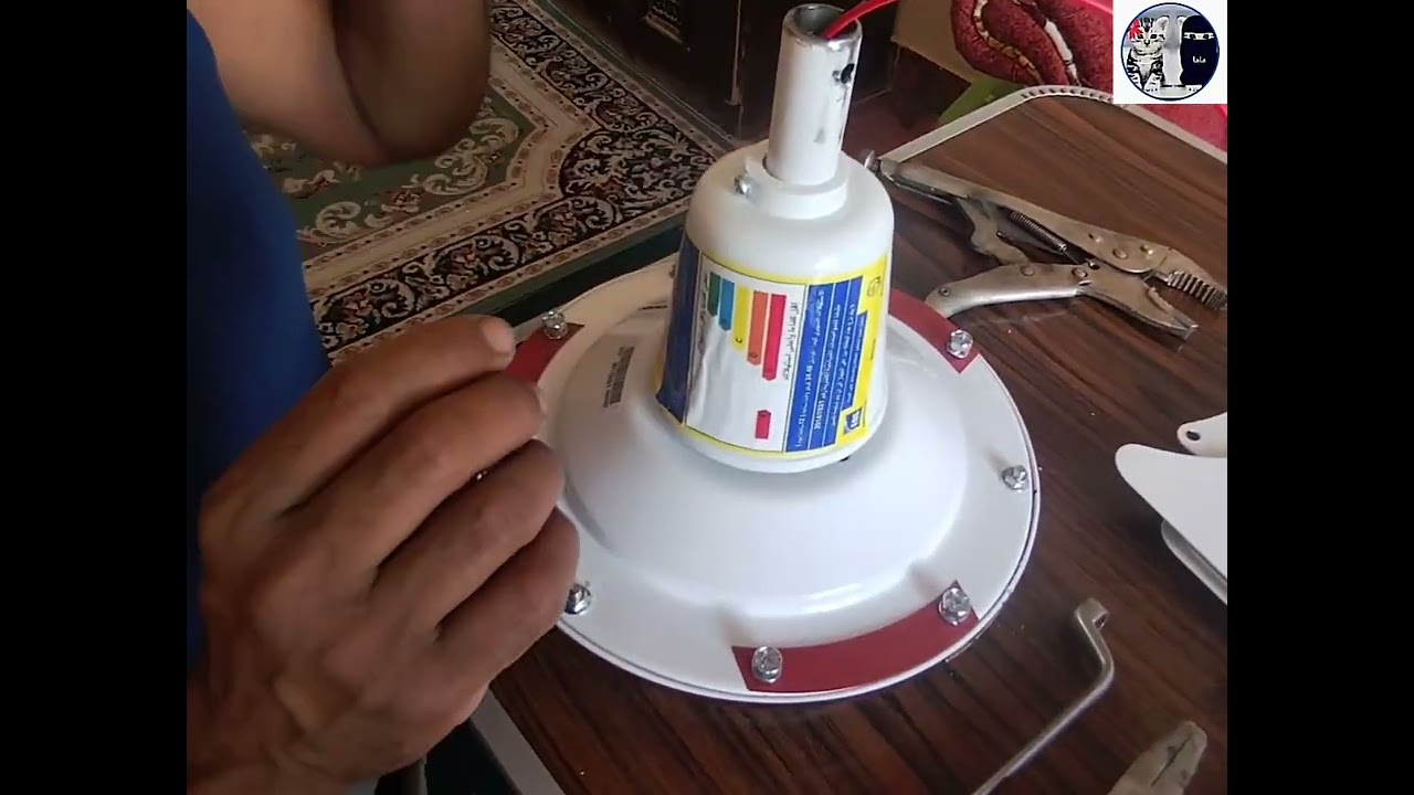 تجميع و تركيب مروحة تورنيدو 56 بطريقة سهلة جدا
